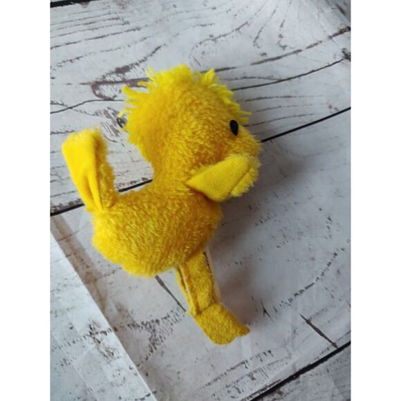 Vintage 1972 Knickerbocker Peanuts Woodstock 4.5" Plush Stuffed Toy - Picture 2 of 5